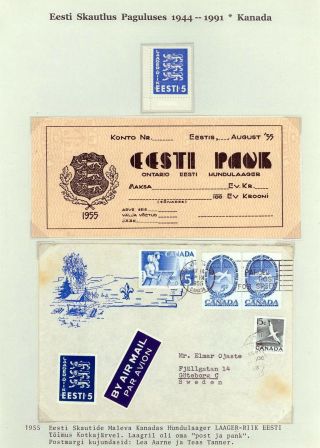 ESTLANDISCHE PFADFINDERN IM EXIL 1944-1991 – Blatt 3