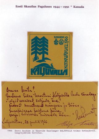 ESTLANDISCHE PFADFINDERN IM EXIL 1944-1991 – Blatt 18