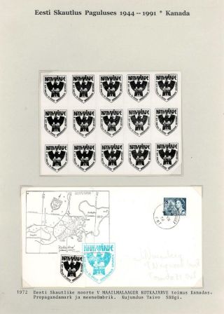 ESTLANDISCHE PFADFINDERN IM EXIL 1944-1991 – Blatt 24