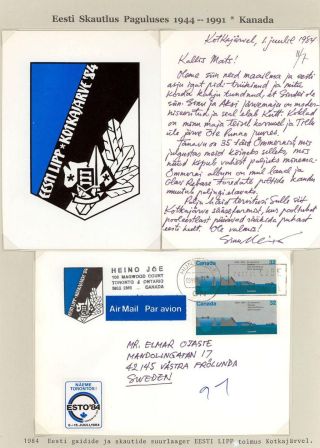 ESTLANDISCHE PFADFINDERN IM EXIL 1944-1991 – Blatt 39