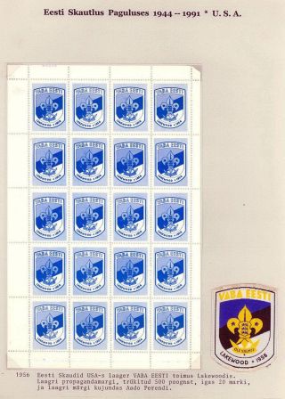 ESTLANDISCHE PFADFINDERN IM EXIL 1944-1991 – Blatt 50