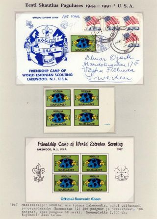 ESTONIAN SCOUTS IN EXILE 1944-1991 – sheet 65