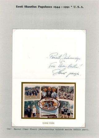 ESTONIAN SCOUTS IN EXILE 1944-1991 – sheet 69