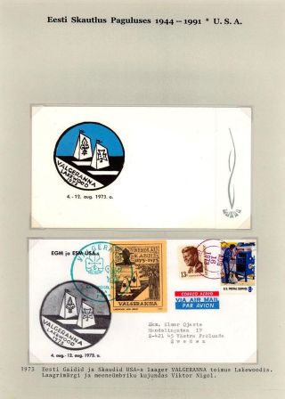 ESTONIAN SCOUTS IN EXILE 1944-1991 – sheet 77