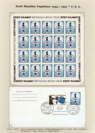 ESTONIAN SCOUTS IN EXILE 1944-1991 – sheet 83