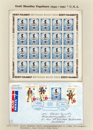 ESTONIAN SCOUTS IN EXILE 1944-1991 – sheet 84