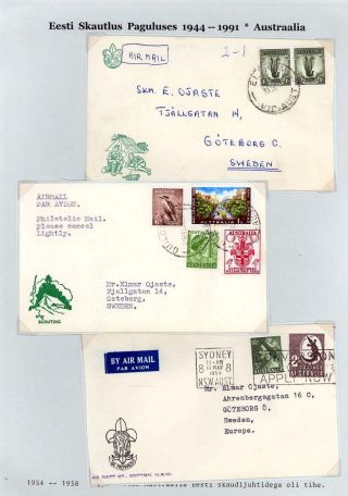 ESTONIAN SCOUTS IN EXILE 1944-1991 – sheet 86