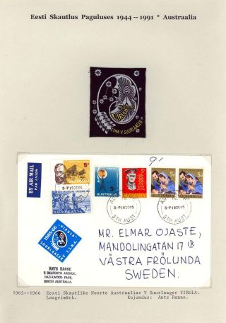ESTONIAN SCOUTS IN EXILE 1944-1991 – sheet 91