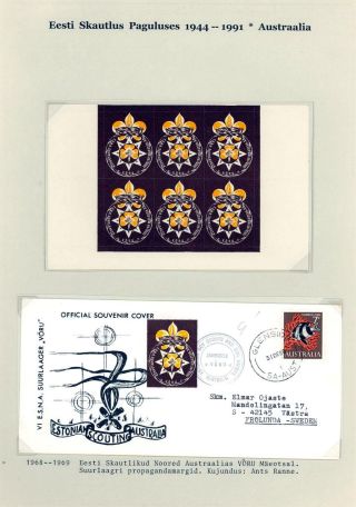ESTONIAN SCOUTS IN EXILE 1944-1991 – sheet 92