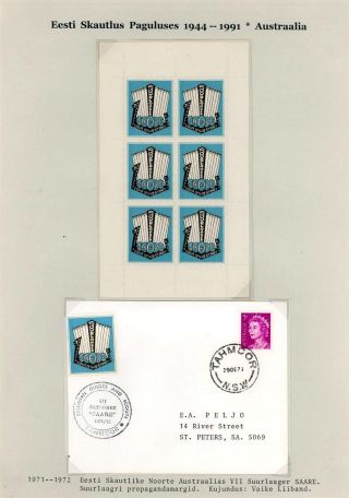 ESTONIAN SCOUTS IN EXILE 1944-1991 – sheet 94