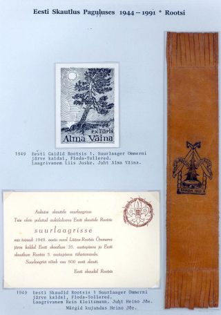 ESTLANDISCHE PFADFINDERN IM EXIL 1944-1991 – Blatt 108