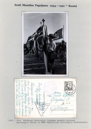 ESTONIAN SCOUTS IN EXILE 1944-1991 – sheet 119