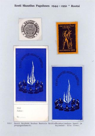 ESTONIAN SCOUTS IN EXILE 1944-1991 – sheet 120