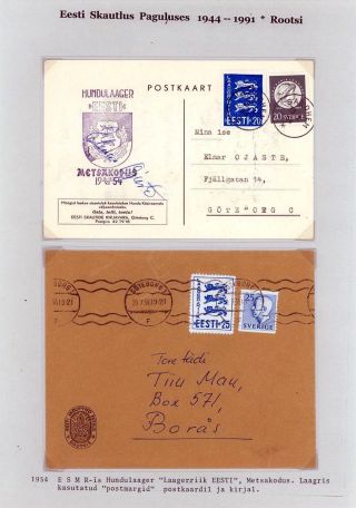 ESTONIAN SCOUTS IN EXILE 1944-1991 – sheet 129