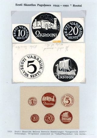 ESTONIAN SCOUTS IN EXILE 1944-1991 – sheet 130