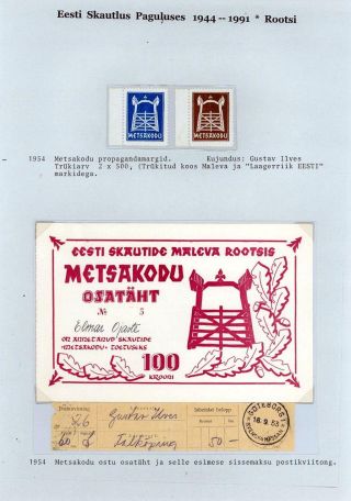 ESTONIAN SCOUTS IN EXILE 1944-1991 – sheet 131