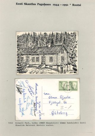 ESTONIAN SCOUTS IN EXILE 1944-1991 – sheet 135