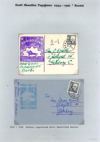 ESTONIAN SCOUTS IN EXILE 1944-1991 – sheet 137