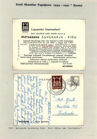 ESTONIAN SCOUTS IN EXILE 1944-1991 – sheet 139