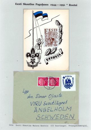 ESTONIAN SCOUTS IN EXILE 1944-1991 – sheet 141