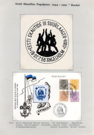 ESTONIAN SCOUTS IN EXILE 1944-1991 – sheet 142