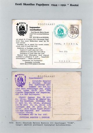 ESTONIAN SCOUTS IN EXILE 1944-1991 – sheet 145