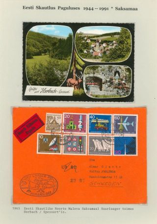 ESTONIAN SCOUTS IN EXILE 1944-1991 – sheet 159