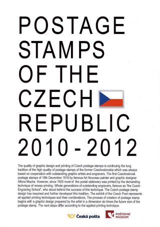 POŠTOVNÍ ZNÁMKY ČESKÉ REPUBLIKY 2010-2012 – list 1