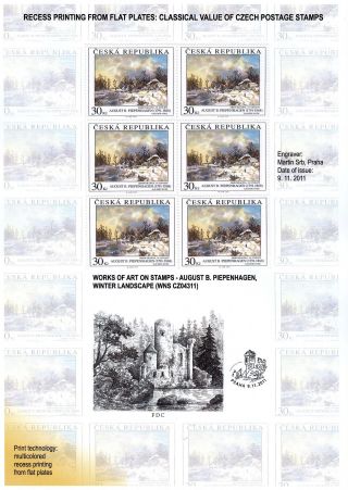 POŠTOVNÍ ZNÁMKY ČESKÉ REPUBLIKY 2010-2012 – list 8