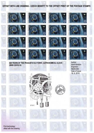 TSCHECHISCHE REPUBLIK: BRIEFMARKEN 2010-2012 – Blatt 19
