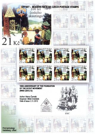 TSCHECHISCHE REPUBLIK: BRIEFMARKEN 2010-2012 – Blatt 29