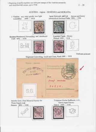 50 JAHRE VON VERWENDUNG DIE LOCHUNGEN AUF DEM TSCHECHISCHEN UND SLOWAKISCHEN GEBIET (1898-1948) – Blatt 2