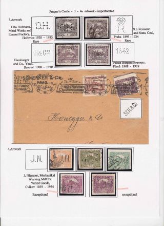 THE PERFINS ON CZECHOSLOVAK STAMPS 1918-1939, 1945-1954 – sheet 5
