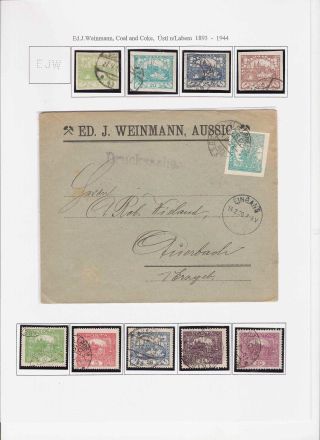 THE PERFINS ON CZECHOSLOVAK STAMPS 1918-1939, 1945-1954 – sheet 8