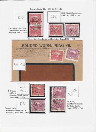 THE PERFINS ON CZECHOSLOVAK STAMPS 1918-1939, 1945-1954 – sheet 16