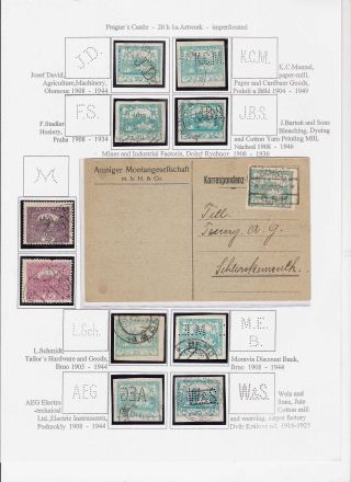 PERFORATED HRADCANY (PRAGUE`S CASTLE) – sheet 14