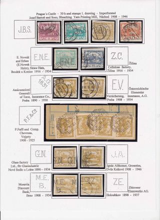PERFORATED HRADCANY (PRAGUE`S CASTLE) – sheet 15