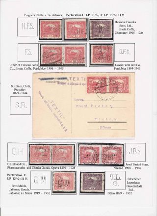 PERFINY NA ZNÁMKÁCH HRADČANY – list 79