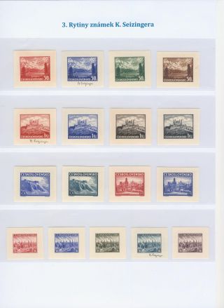 BEAUTY OF ENGRAVINGS OF K. SEIZINGER AND B. HEINZ – sheet 9
