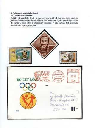 OLYMPIC MOVEMENT – sheet 3