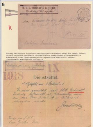 BETWEEN SKIES AND EARTH - AIRCRAFT OF AUSTRIA-HUNGARY IN THE WORLD WAR I – sheet 5