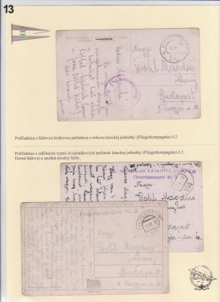 BETWEEN SKIES AND EARTH - AIRCRAFT OF AUSTRIA-HUNGARY IN THE WORLD WAR I – sheet 13