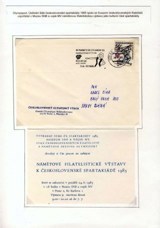 OLYMPSPORT A PŘEDSEDA MOV PAN J.A.SAMARANCH – list 8
