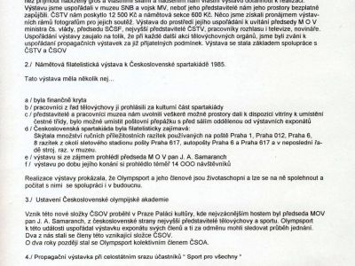 OLYMPSPORT A PŘEDSEDA MOV PAN J.A.SAMARANCH