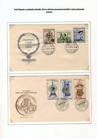 THE ZATOPEKS (DANA & EMIL) – sheet 36