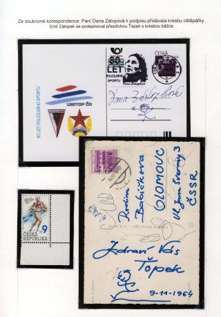 THE ZATOPEKS (DANA & EMIL) – sheet 37
