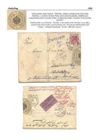 POŠTOVNÍ ÚLOŽNY V ČESKÝCH ZEMÍCH – list 3