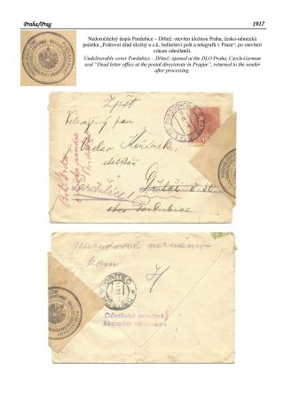 POŠTOVNÍ ÚLOŽNY V ČESKÝCH ZEMÍCH – list 4