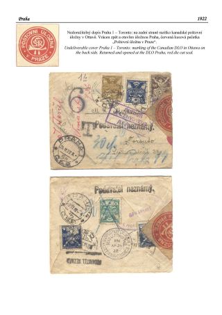 POŠTOVNÍ ÚLOŽNY V ČESKÝCH ZEMÍCH – list 6