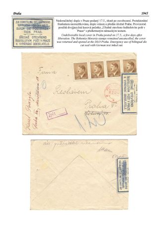 POSTLAGERAMTEN IN TSCHECHISCHE LÄNDER – Blatt 20